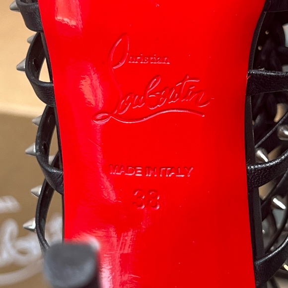 Christian Louboutin Black Heeled Shoes - Picture 15 of 16
